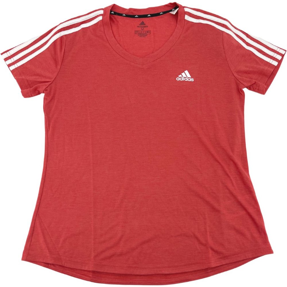 Adidas | Women's Short Sleeve T-Shirt | Athletic Tee | Running | Large | Coral